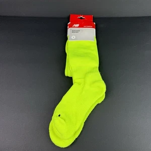 Calcetines de fútbol New Balance MA90429 amarillo fútbol talla pequeña 4-7 talla de zapato juvenil - Imagen 1 de 4