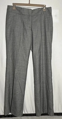 Pantalones de vestir J Crew City Fit mezcla de lana gris forrados de carrera pantalones talla 6  Foto 1 de 4