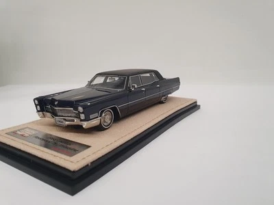 1/43 RARO CADILLAC FLEETWOOD SERIE 75 LIMUSINA 1968 SELLOS MODELOS GLM STM68101 Foto 1 de 4