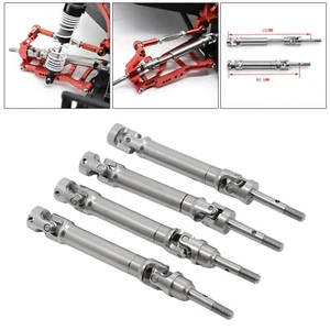 Eje de transmisión CVD delantero trasero de acero actualizado para 1/10 Traxxas Slash 2x4 4x4 Rustler - Imagen 1 de 17