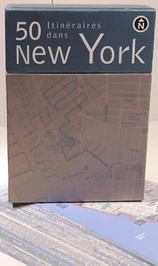 50 ITINÉRAIRES DANS NEW YORK BIG APPLE BROOKLYN HARLEM TIMES SQUARE CENTRAL PARK - Foto 1 di 2