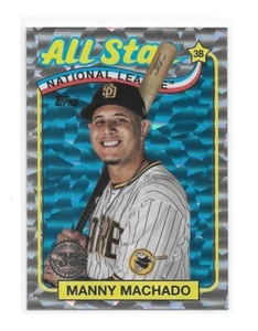 MANNY MACHADO 2024 Topps Series 2 1989 All Star Ice Foil Board 89ASB-23 Padres - Picture 1 of 2