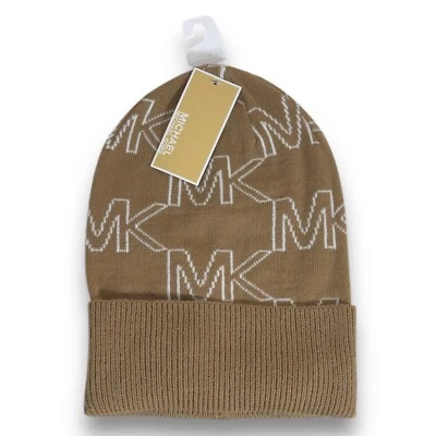 Gorro para mujer Michael Kors logotipo MK multicolor nuevo con etiquetas  Foto 1 de 4