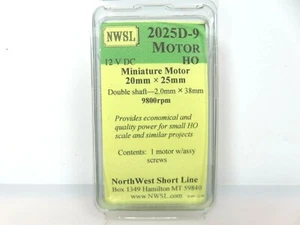 North West Short Line NWSL 2025D-9 Dosenmotor 9800 U/min HO Maßstab Messinglokomotiven - Bild 1 von 4