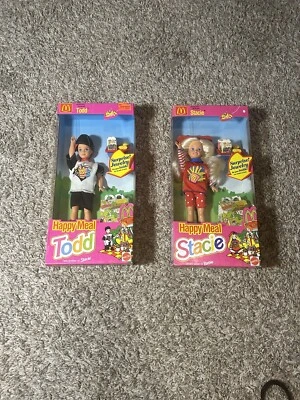 Barbie McDONALDS STACIE & TODD MUÑECAS HAPPY FOOD 1993 NUEVO SELLADO LOTE DE 2 Foto 1 de 4