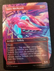 Spire Mechcycle - Foil - Borderless - DFT - MTG - NM - EN - 0314 - Picture 1 of 1