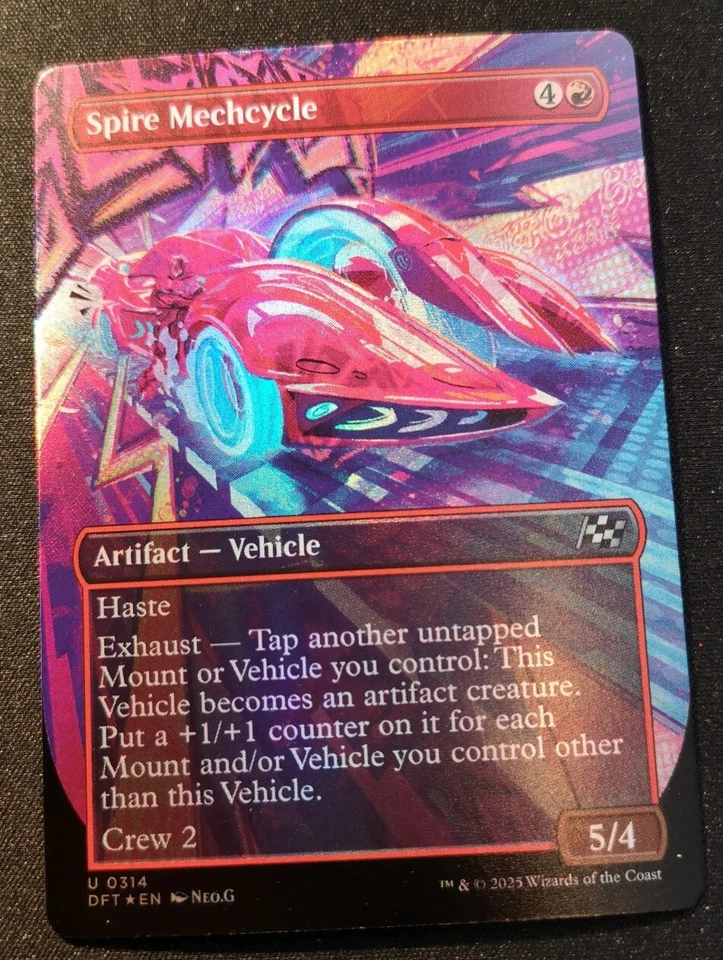 Spire Mechcycle - Foil - Borderless - DFT - MTG - NM - EN - 0314 - Image 1 of 1