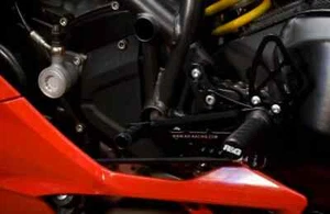 R&G Adjustable Rearsets Road ONLY for Ducati 848 09-14 /1098R 1098S /1198S 09-11 - Picture 1 of 4