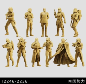 1/64 Resin Space War 11 Figures Unpainted - Picture 1 of 1