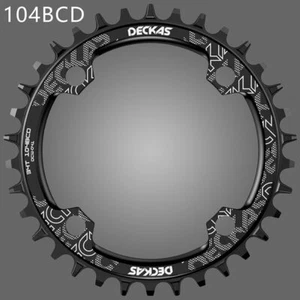 34T 36T 38T Round Narrow Wide 104BCD 34 32 Teeth Mtb Bike Chainring Single Speed - Picture 1 of 27