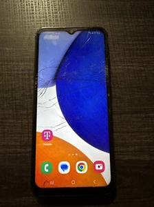 Please Read! Samsung Galaxy A14 5G 64GB black SM-A146U (t-mobile) Damaged - Picture 1 of 2