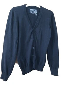 NEW LOOK Ladies Black V Neck Fine Knit Cardigan Size S - Picture 1 of 5