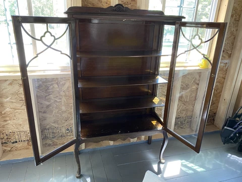 antique cabinet hutch Cover