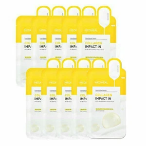 MEDIHEAL Collagen Impact Tightening Mask Sheet Pack 10ea K-Beauty - Picture 1 of 3