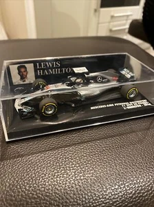 Minichamps Mercedes W09 #44 2018 World Champion - Lewis Hamilton 1/43 Scale - Picture 1 of 9