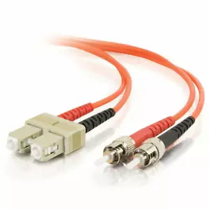 20 PACK LOT 15m SC-ST Duplex 62.5/125 OM1 Multimod Fiber Patch Cable Orange 50FT - Picture 1 of 1