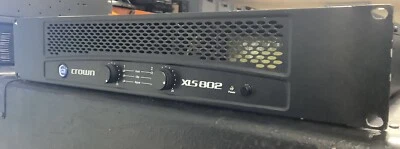 Crown XLS 802 Professional 1600 Watt Rack Mount Power Amplifier Amp - Image 1 of 3