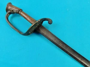 Antique US Civil War French Import Foot Officer's Engraved Sword - Picture 1 of 24