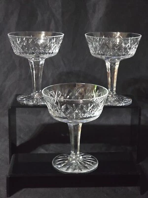 Vaso de postre vintage Royal Doulton 4,625" champán cupé SHERBROOKE - Juego de 3 Foto 1 de 4