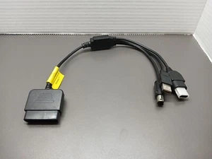 PC (USB), Xbox, And Nintendo GameCube Controller Adapter For PS2 Controllers - Picture 1 of 2