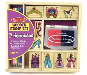 Melissa & Doug Holzstempelset: Spaß & Märchen Brandneu VERSIEGELT! - Bild 1 von 3