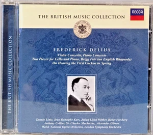DELIUS: VIOLIN CONCERTO; BRIGG FAIR etc - Little, Mackerras, Collins - CD - Picture 1 of 2