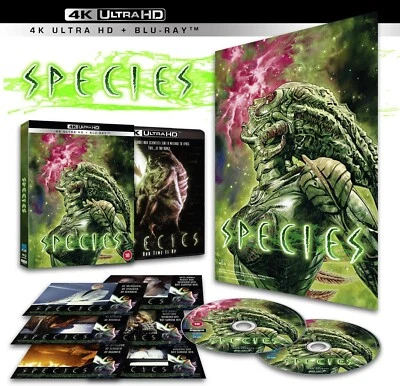 SPECIES (1995) 4K UHD Blu-Ray Deluxe Limited Edition BRAND NEW - Image 1 of 2