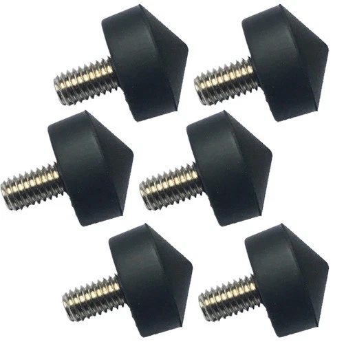 BENRO SRF28 - 1 lot de 6 embouts 3/8" pour Trépied Benro/Mefoto/Induro - 28 mm