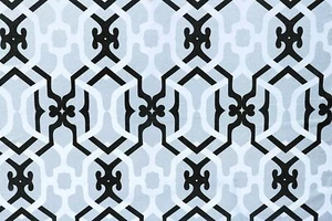 Art Deco Modern Schwarz Silber Fablon Tapete Selbstklebend Klebrig Rückseite Kunststoff - Bild 1 von 5