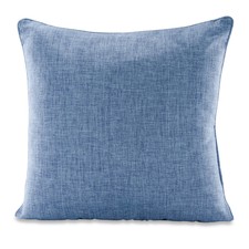 Better Homes & Gardens Woven Tonal Decorative Throw Pillow, 24" x 24", Blue