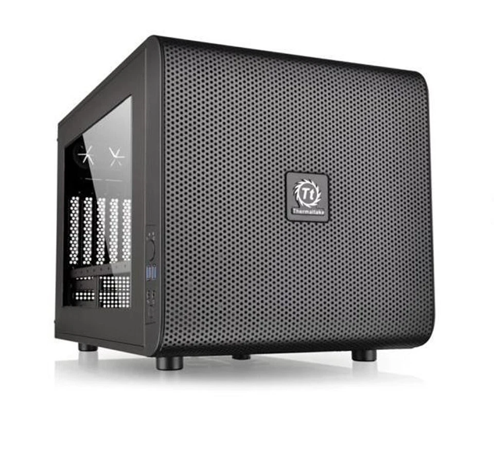 ThermalTake Core V21 Micro-Tower Case-NO PSU,2USB3,1HD-Audio,Transparent Window - image 1 of 1