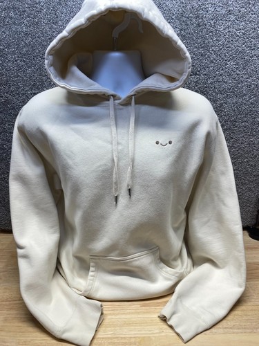 OFF WHITE Osume Smiley Face Felpa con Cappuccio Uomo Grande Off White Tasca Pesante