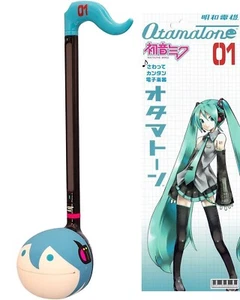 Miku Hatsune Otamatone Miku version Cube Meiwa Denki Musical Instrument NEW - Picture 1 of 6
