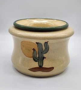 Southwest Cactus Pottery Dip Chiller/Warmer by Contemporarypottery.com - Picture 1 of 13