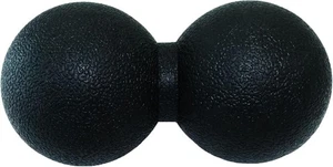 Hard Peanut Massage Ball, Double Lacrosse Ball. Deep Tissue Black  - Picture 1 of 6