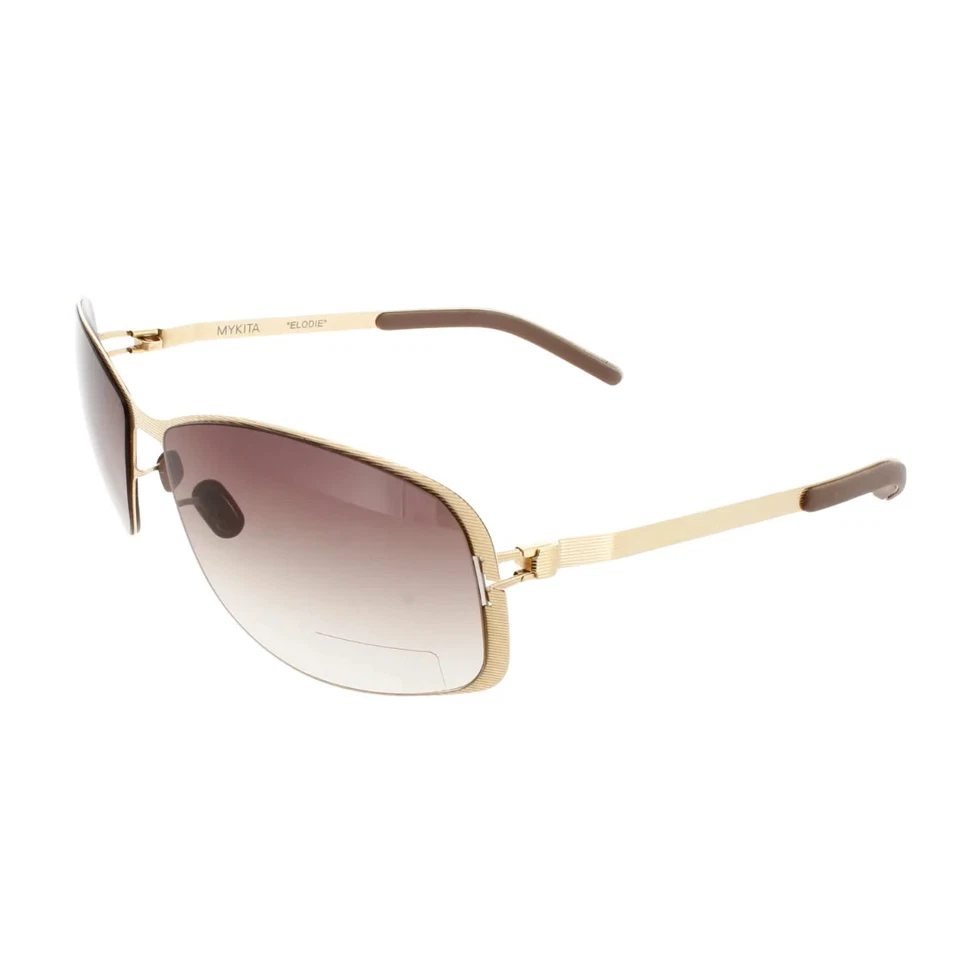MYKITA NO1 SUN-ELODIE-GOLD LINE Sunglasses Sun Glasses 008 GOLD Authentic 63