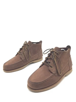 TIMBERLAND Botas De Cuero Marrón Para Hombre T.44 US.10 UK.9,5 - Imagen 1 de 4