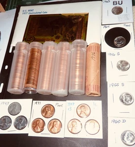 1977 UC P & D Mint Set, 1959 D, 1976 P, 1981 P, 1988 P1994 D,2002 D GEM, 17 - Picture 1 of 1
