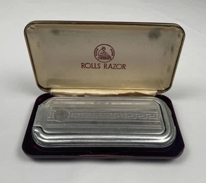 Vintage Rolls Razor in Original Case w/ Paper Work Made in England - Picture 1 of 10