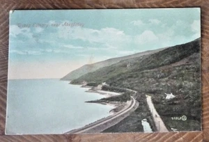 Postcard Dovey Estuary Aberdovey Railway Lines 1909 - Picture 1 of 2
