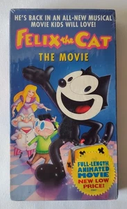 Felix the Cat - The Movie (VHS, 1991) - 1988 Film - New / Sealed - Imagen 1 de 8