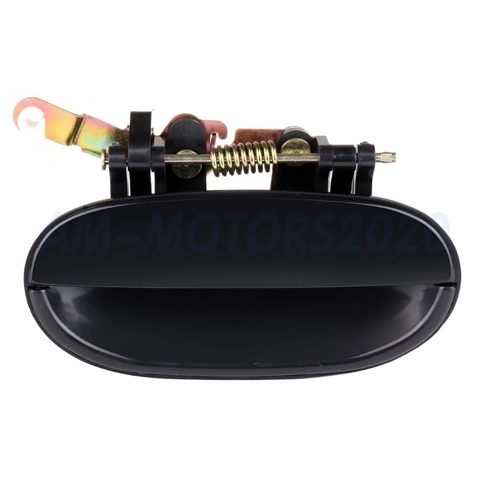 1Pc Door Handle Exterior For 1995-1997 Hyundai Accent Black Rear Right Side Foto 1 de 4
