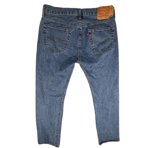 Levi’s 501 XX Jeans Herren 33X32 Blau Straight Denim Button Fly Y2K 90’s Style - Bild 1 von 13