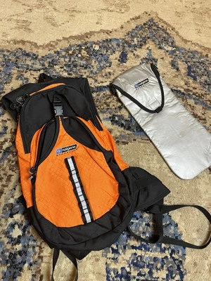 Pacote de hidratação Nalgene laranja mochila de caminhada bolsa úmida *SEM BEXIGA/MANGUEIRA* - Imagem 1 de 4