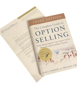 Autographed By Authors 3rd Ed HC Complete Guide to Option Selling W Bonus DVD - Imagen 1 de 10