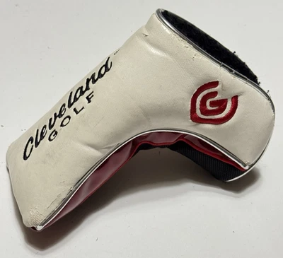 *Cleveland Universal Red/White Blade Putter Headcover, Good Condition, FREE SHIP - Image 1 of 4