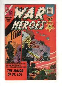 WAR HEROES #4 VG/F, "Sea Sick Hero", "The Major Of St. Ro", Charlton 1963 - Picture 1 of 2