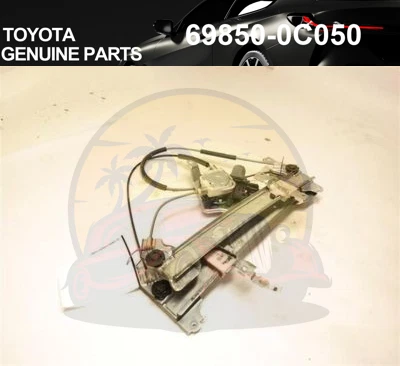 Regulador de vidrio ventana trasera tundra genuino Toyota 07-21 con motor 69850-0C050 Foto 1 de 1