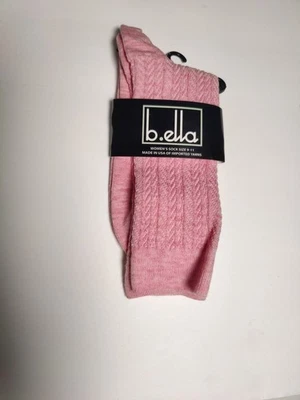 B.ella - Calcetines para mujer - #3902 - Rosa - Mezcla de nailon/viscosa - Hecho en EE. UU. Foto 1 de 3