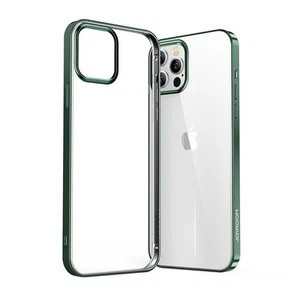 Joyroom Cover Silicone Ultra Sottile Bordo Metallico iPhone 12 Pro Max - Zdjęcie 1 z 12
